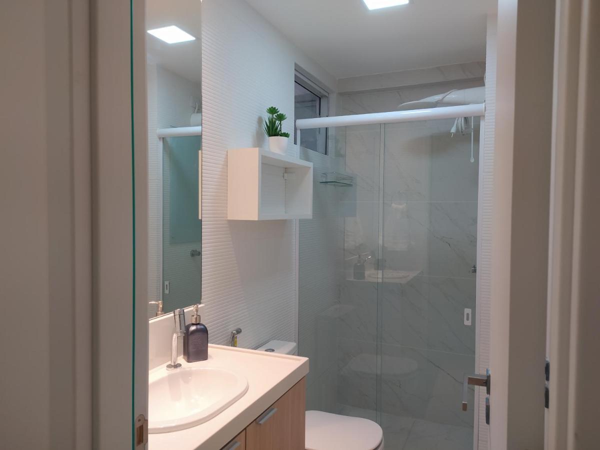Apartamento Branco Haus Flat 409B - Pé na Areia no Caribessa