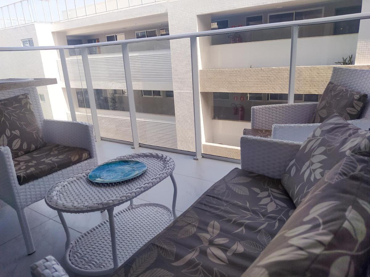 Apartamento Branco Haus Flat 409B - Pé na Areia no Caribessa *