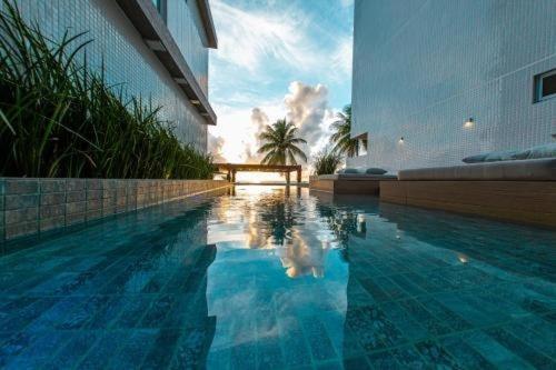Branco Haus Flat 409B - Pé na Areia no Caribessa *
